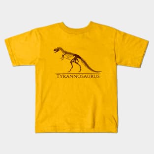 Tyrannosaurus Skeleton Kids T-Shirt